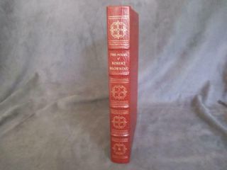 Easton Press Leather Bound Poems Of Robert Browning Chs