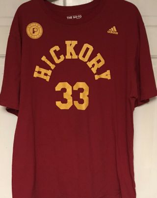Adidas Indiana Pacers Myles Turner 33 Hickory Pacers,  Mens Xl