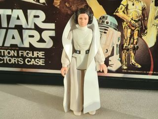Vintage Star Wars Action Figure Princess Leia Organa 1977 With Cape First 12