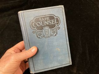 " Safe Counsel " Or Practical Eugenics,  Hardcover Book 1928,  Jefferies,  Nichols