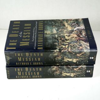 The Death Of The Messiah By Raymond E.  Brown 2 Vol Passion Narrative Commentary