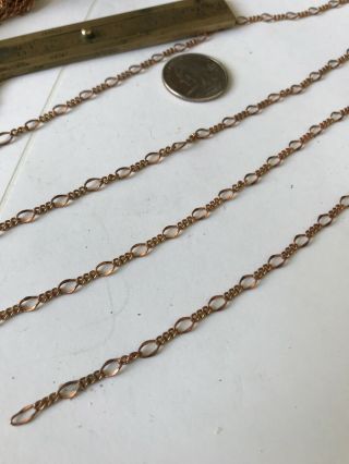 60 Feet Approximately Vintage Brass Link Chain