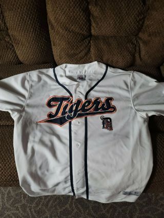 Detroit Tigers Mlb Baseball Michigan Jersey True Fan Size Xl