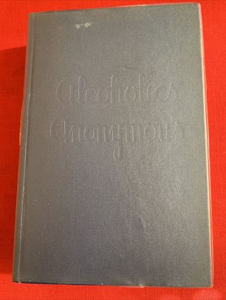 Alcoholics Anonymous 1974 2nd Edition 16th Printing Big Book.