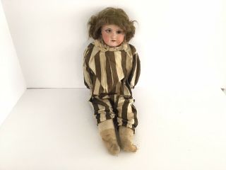 Antique Floradora A&m Bisque Doll Marked: A 3/0 M - Germany Needs Love