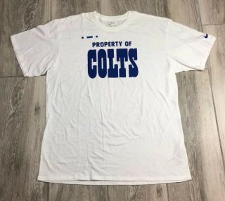 Nike Indianapolis Colts Team Issued Shirt Large Exclusive Terrell Vontae Davis ?
