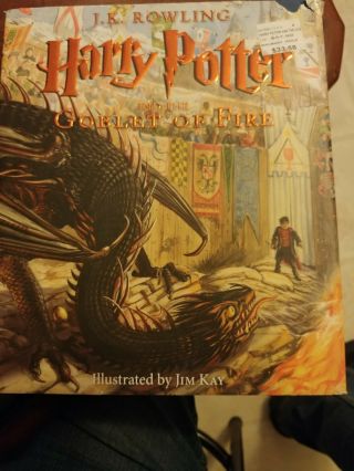 Harry Potter Ser.  : Harry Potter And The Goblet Of Fire : Illustrated Edition By
