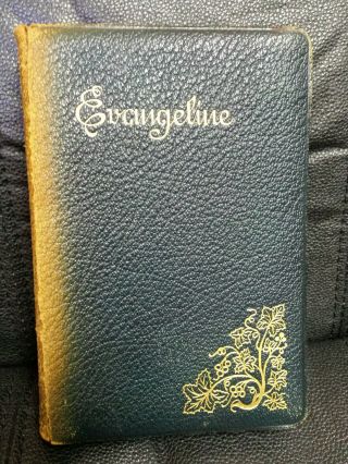 Evangeline A Tale Of Acadia By Henry W.  Longfellow 1893 Leather Bound