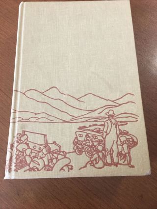 The Grapes Of Wrath,  John Steinbeck 1939 Hc Viking Press - 1st Edition Book Club