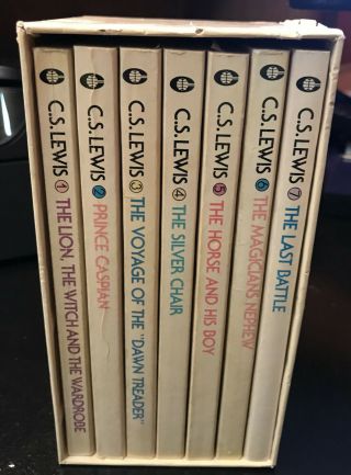 Vintage The Chronicles Of Narnia By C.  S.  Lewis Complete Box Set 1 - 7
