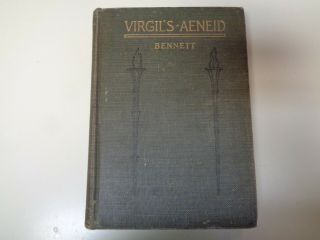 Virgil’s Aeneid – Books I - Vi 1904 Latin Language Study Textbook