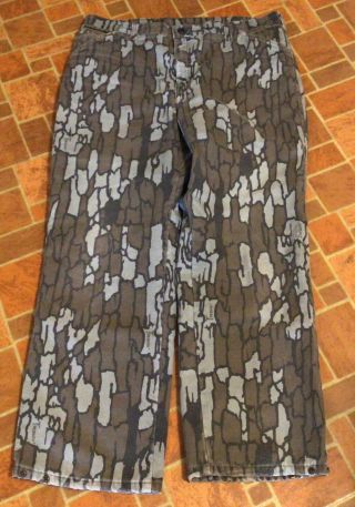 Vtg Cabelas Mens Thinsulate Insulation Camouflage Hunting Pants 36 Regular K5