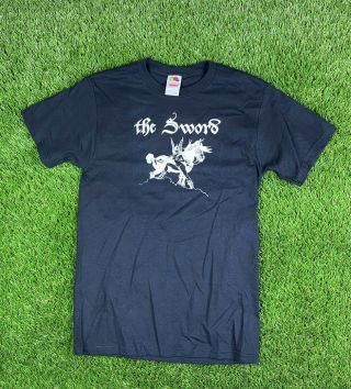 Vintage 2006 The Sword T Shirt Small Concert Tour Heavy Metal All Will Fall