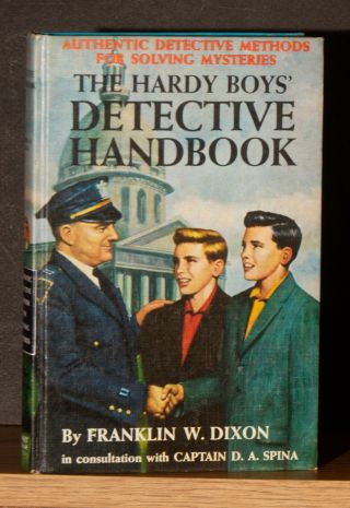 Vintage Hardy Boys - Detective Handbook Pc