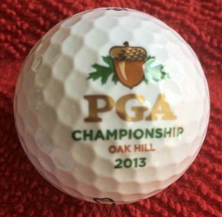 Oak Hill Country Club 2013 Pga Championship Golf Ball Logo For Members Only