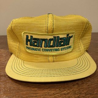 Handlair Vintage Tractor Farm Patch All Mesh Trucker Hat K - Brand Made In Usa