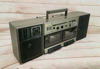 Aiwa Ca - W35u Vintage Stereo Boombox Cassette Player Radio " Read Discription "
