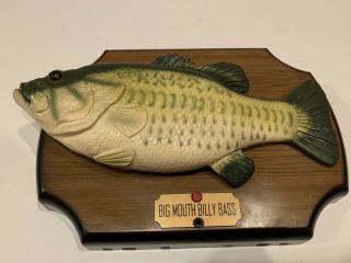 Vintage Big Mouth Billy Bass Singing Fish 1999 Gemmy