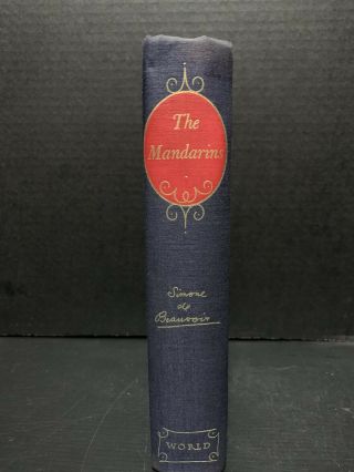 The Mandarins A Novel By Simone De Beauvoir 1956 First Edition Hardcover