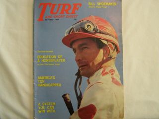 Turf And Sport Digest October 1969 Issue The Shoe On Cover Cover
