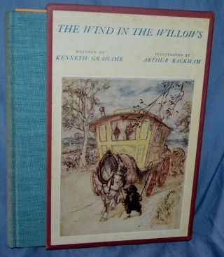 Hc Kenneth Grahame The Wind In The Willows 1966 Arthur Rackham Ills.  Sleeve