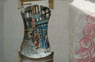 Colin Warden The Toy Shop Royal Doulton Window Series Shopping Plate Box Ltd Ed