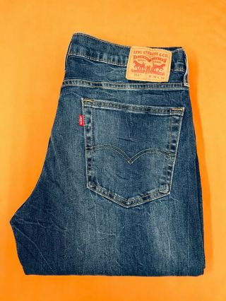 Levi Strauss 514 Blue Vintage Jeans Size 36 X 34