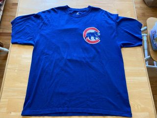 Majestic Chicago Cubs Aramis Ramirez 16 T - Shirt Men 
