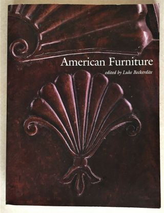 American Furniture Edited By Luke Beckerdite 1999 Pb