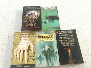 Bundle 4th Pan Book Of Horror,  W.  F.  Harvey,  Frighteners,  Dancing With The Dark Etc