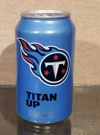 2017 Bud Light Tennessee Titans Pull Top Beer Can St Louis Mo Tab Intact Nfl