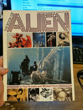 The Book Of The Alien Paul Scanlon 1979 First Edition H R Giger The Making Of