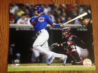 Addison Russell Chicago Cubs 2016 World Series Game 6 Grand Slam 8x10 Photo