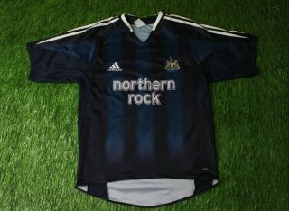 Newcastle United 2004/2005 Football Shirt Jersey Away Adidas Size S