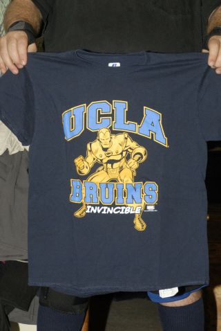Ucla Bruins Invincible Iron Man 2012 T Shirt Rare Med Near,  The Avengers