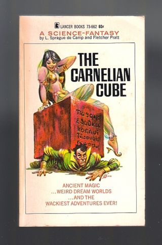 The Carnelian Cube (signed By L.  Sprague De Camp/fletcher Pratt/1st Us Pb)