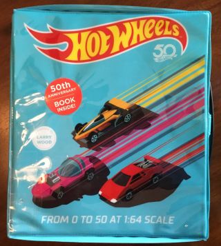 Mattel Hot Wheels 50th Anniversary Hardcover In Case With Foreword By Larry Wood