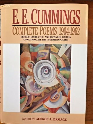 Complete Poems 1904 - 1962 E.  E.  Cummings I Hc I Dj I 1994 Revised I Vg