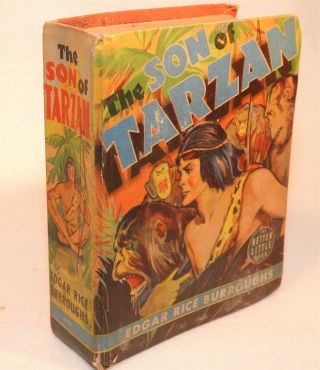 Big Better Little Book The Son Of Tarzan Whitman Comic Edgar Rice Burroughs