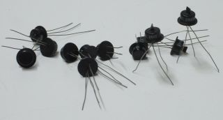 Qty 12 Vintage Ge 2n43 & 2n43a Germanium Transistors