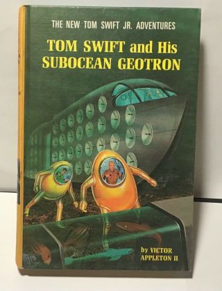 Tom Swift And His Subocean Geotron 27 Victor Appleton Ii 1966 Hc 1st Vg