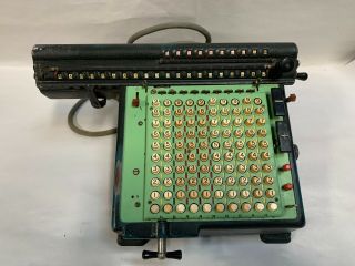 Vintage Monroe No.  1 High Speed Adding Machine Calculator (a10)