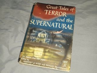 Great Tales Of Terror And The Supernatural Hc Vintage Modern Library Giant