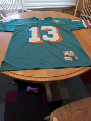 Vintage Dan Marino Nfl Miami Dolphins Football Jersey Player Of The Century