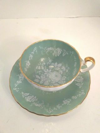 Vintage Aynsley England Bone China Cup And Saucer