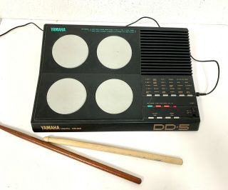 Yamaha Vintage Dd - 5 Electronic Digital Drum Machine,  Drum Sticks