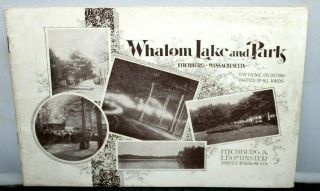 1899 Whalom Lake & Park Fitchburg & Leominster Street Railway Company Photos
