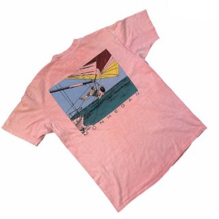 Vintage 90s Monhegan Portland Maine T - Shirt Single Stitch Sail Yacht Rock Men Xl