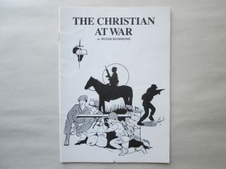 The Christian At War By Peter Hammond Pb Booklet Frontline Fellowship