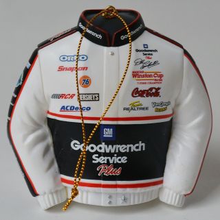 Dale Earnhardt Goodwrench Plastic Holiday Jacket Ornament